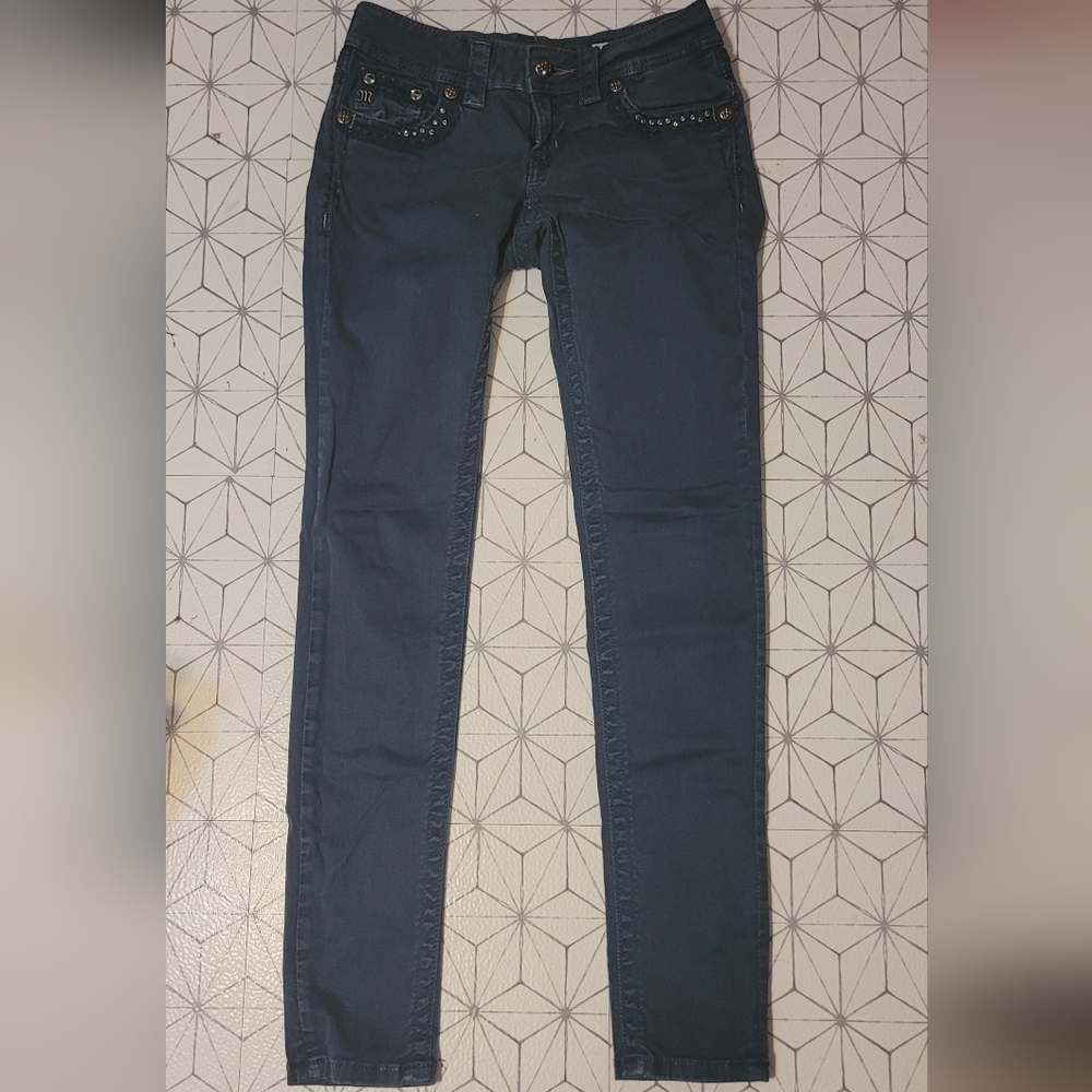 Miss Me 26 Skinny Navy Jeans